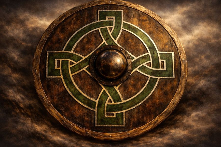Boston Viking Irish shield