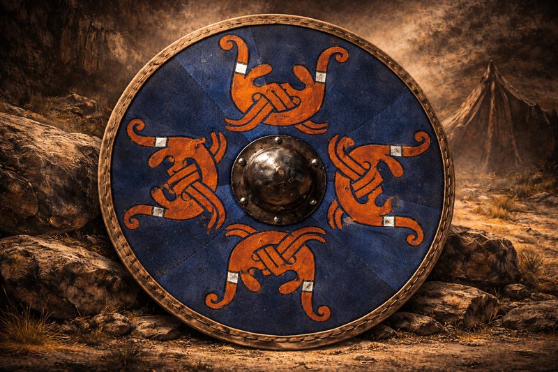 Nordræv Vikingos de Monterrey shield
